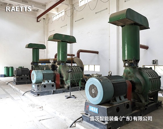 3臺(tái)110kW雷茨磁懸浮風(fēng)機(jī)日處理2.5萬方污水